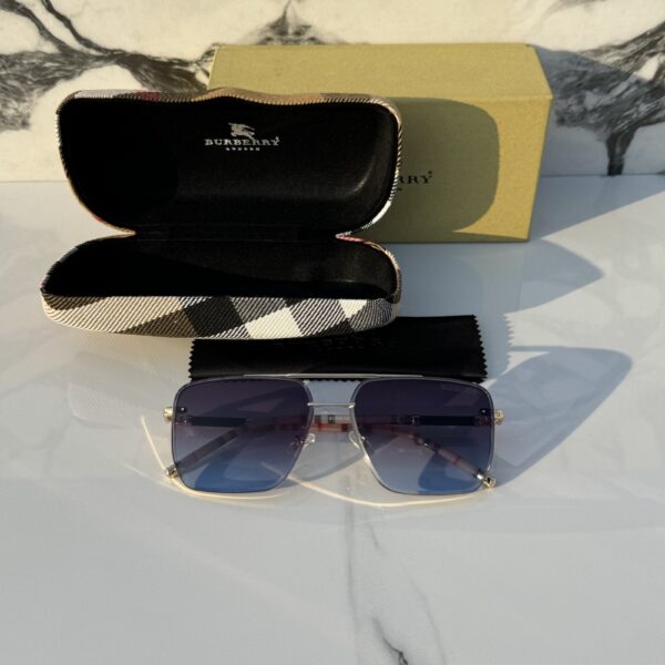 Branded Sunglasses _23066_gold_blueshaded