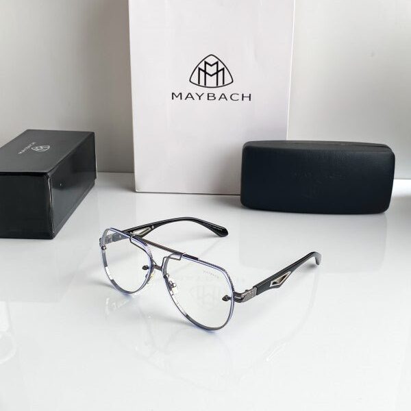 Branded Rb Silver Metal Aviator Sunglasses Bt