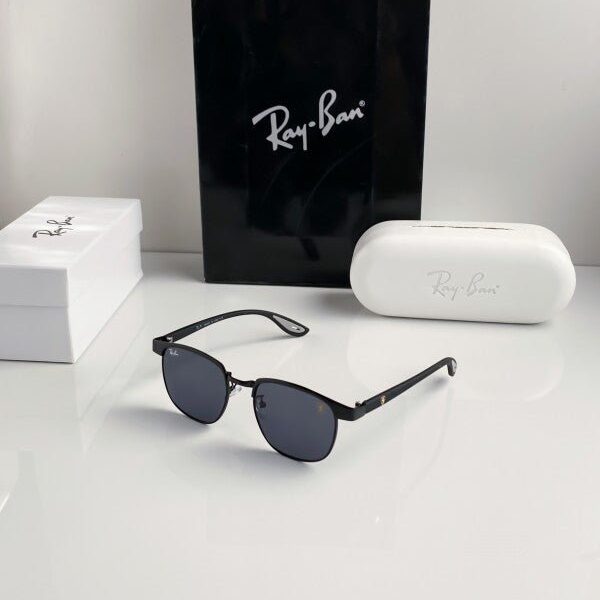 Branded Rb Full Black Sunglasses Bt