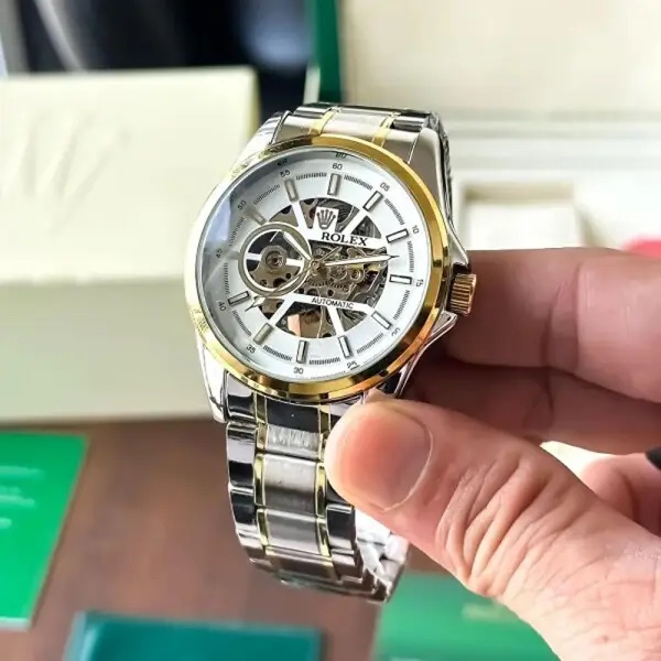 ROLEX SKELETON (SILVER)